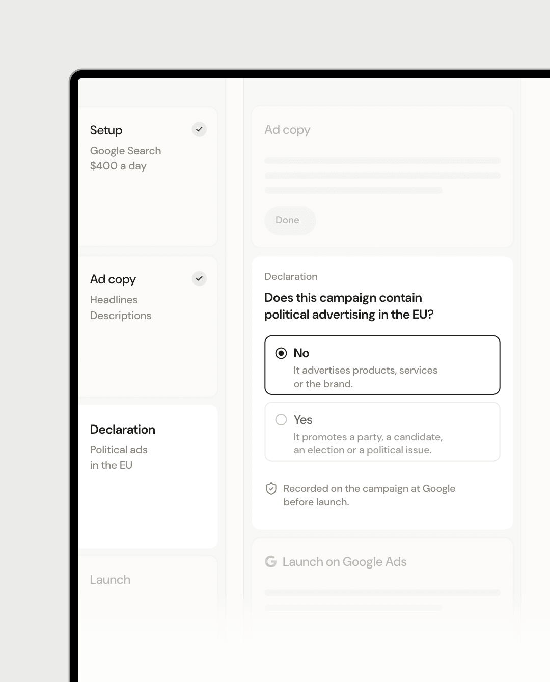The EU political advertising question answered before a Google launch
